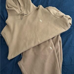 Ralph Lauren Beige Hoodie and Joggers